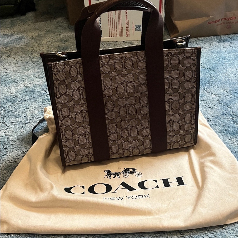 Coach Monogram Smith Tote
